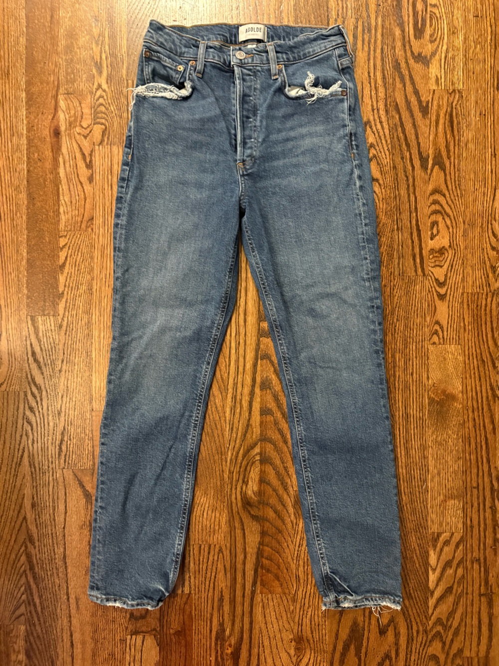 Agolde Riley Long Jeans